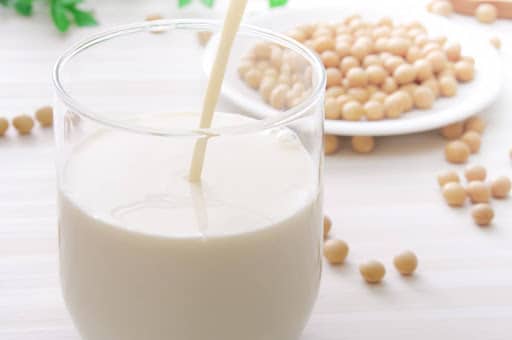 ⑤食後は豆乳飲料がぴったり